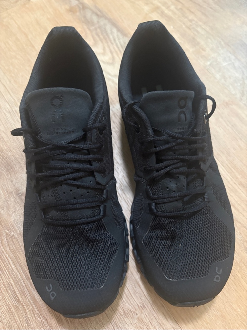On Running Women's All-Black Lightweight Sneakers